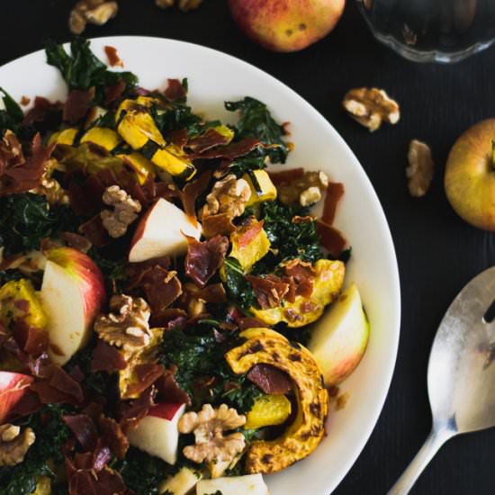 Warm Fall Harvest Salad