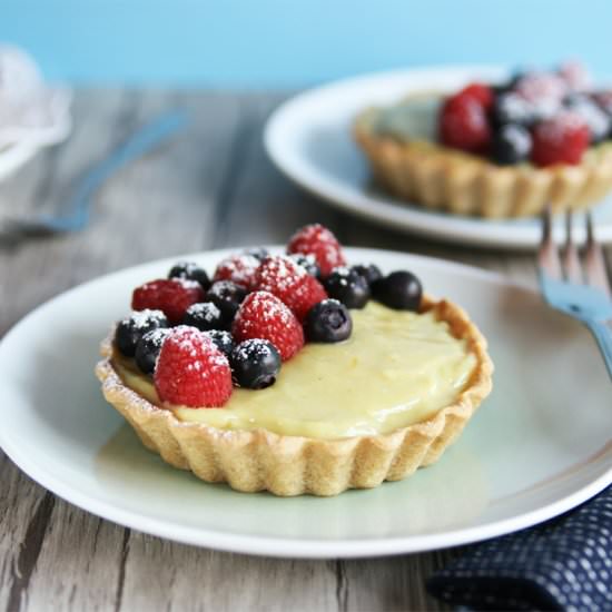 Vegan Lemon Tartlets