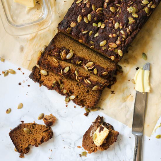 Paleo Blender Pumpkin Bread