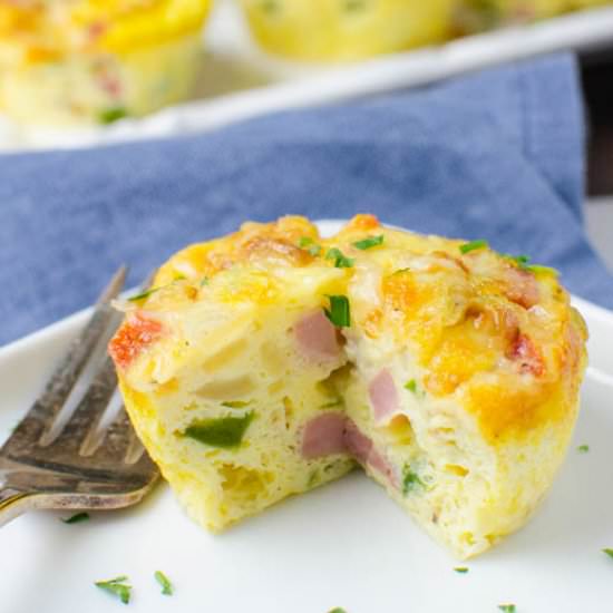 Smoked Gouda Omelette Cups