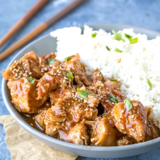 Slow Cooker Sesame Chicken
