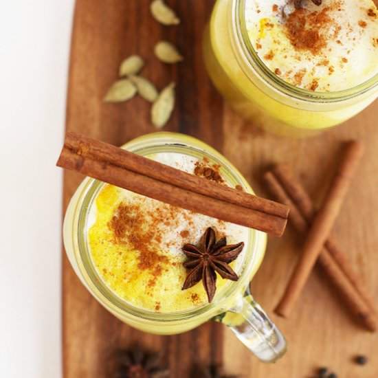 Golden Chai Lattes