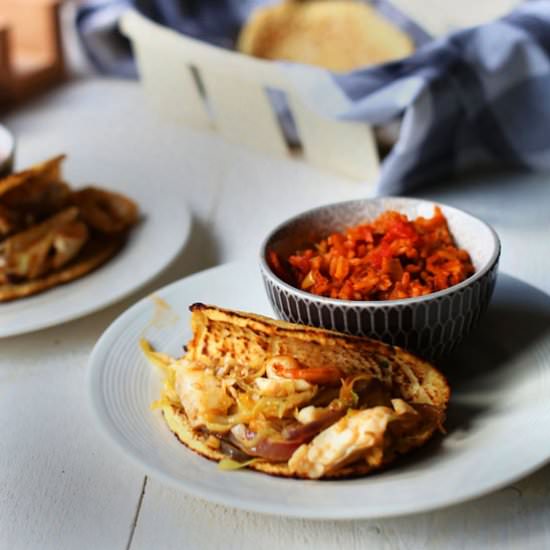 Fish and Shrimp Cauliflower Tacos