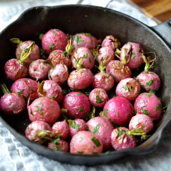 Roasted Radishes
