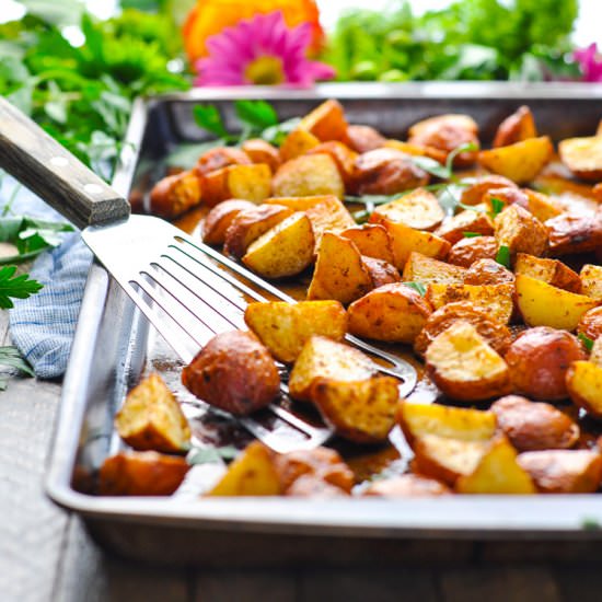 3-Ingredient Seasoned Red Potatoes