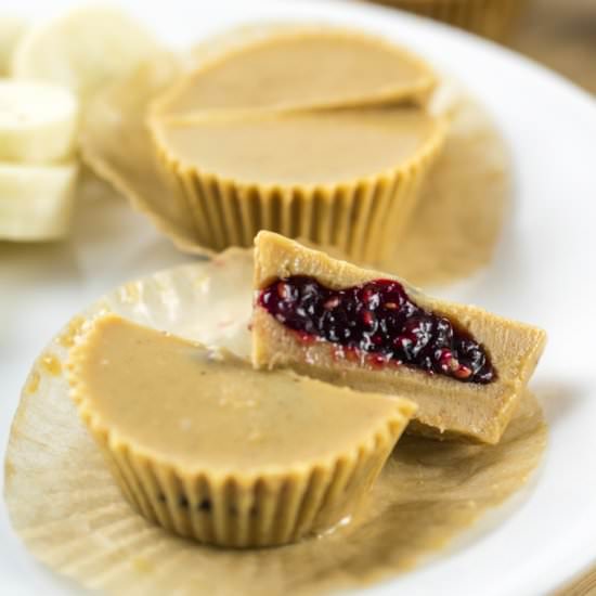 Peanut Butter and Jelly Cups