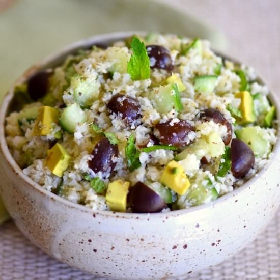 Mediterranean Cauliflower Salad