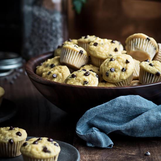 Mini Chocolate Chip Muffins