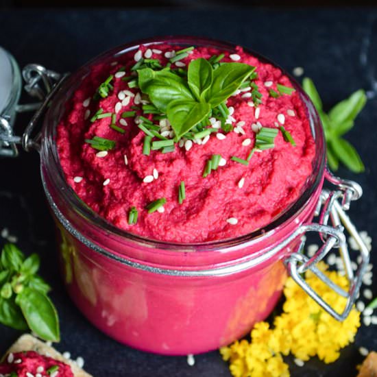 Roasted Beet Hummus
