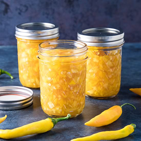 Pineapple-Mango-Hot Pepper Jam