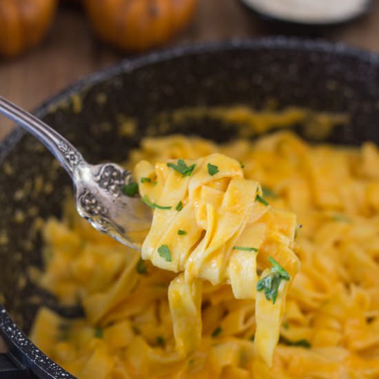 Creamy Pumpkin Pasta Sauce