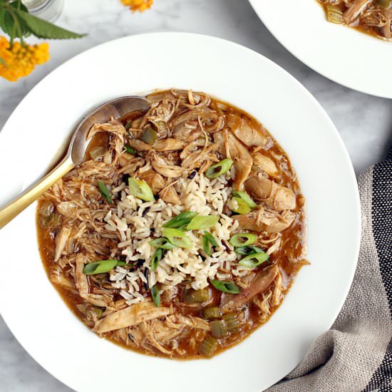 Chicken Gumbo with Wild Rice