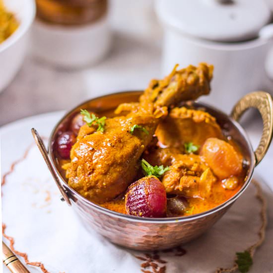 Chicken Do Pyaza