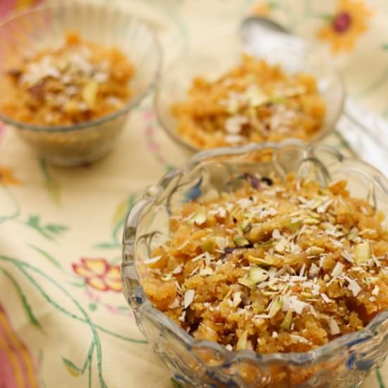 Moong Dal Halwa – Lentil pudding