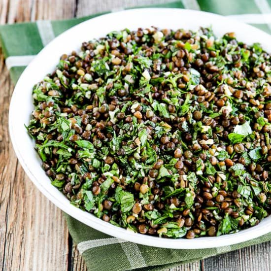 Lebanese Lentil Salad