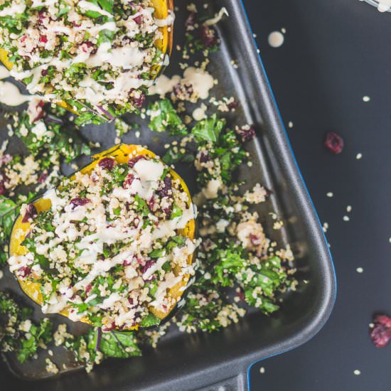 Stuffed Acorn Squash Salad