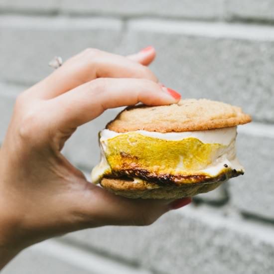 Anise Cookie Saffron S’mores