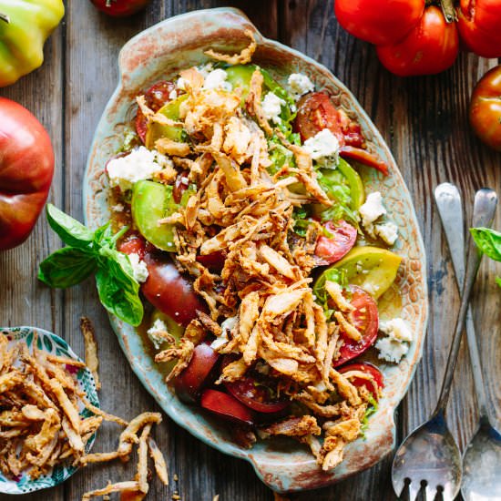 Tomato Blue Cheese Salad