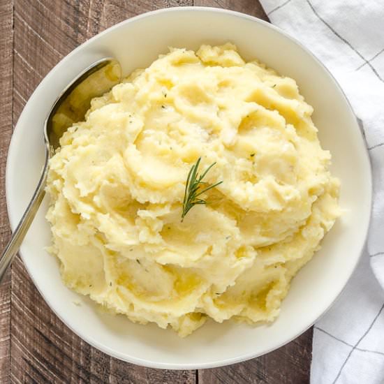 Slow Cooker Mashed Potatoes