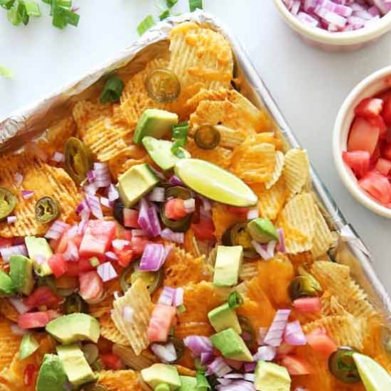 Potato Chip Nachos