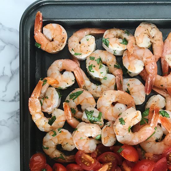 15 Minute Sheet Pan Shrimp