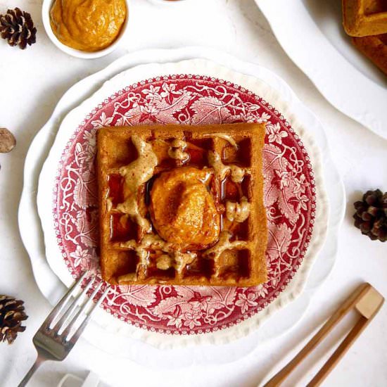 Paleo Pumpkin Waffles