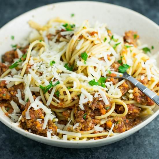 Vegetable Bolognese