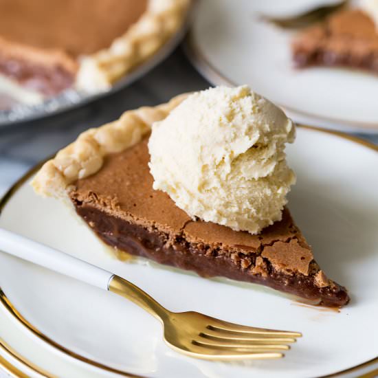 Chocolate Chess Pie