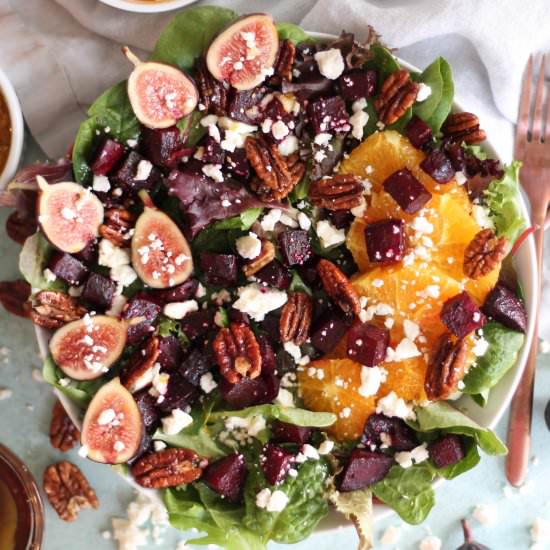 Beet Salad with Maple Dressing