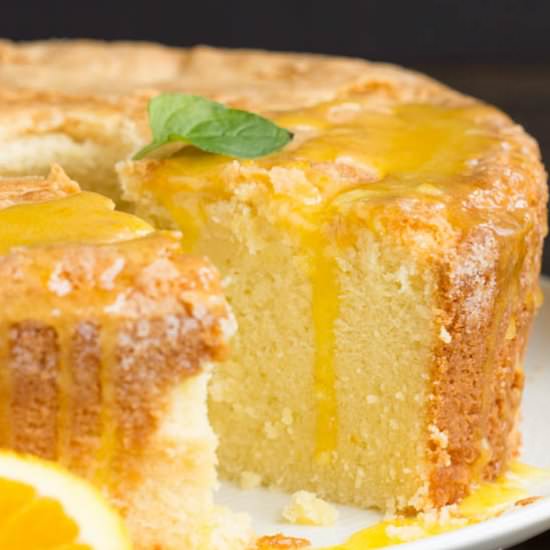 Scratch-made Orange Zest Pound Cake
