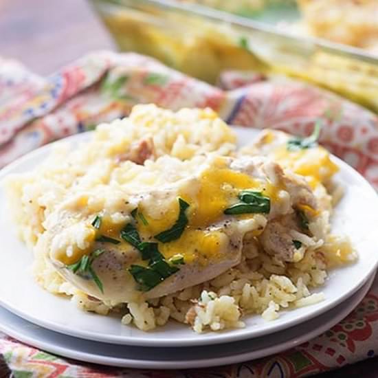 Chicken, Bacon and Ranch Rice