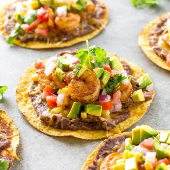 Shrimp Tostadas