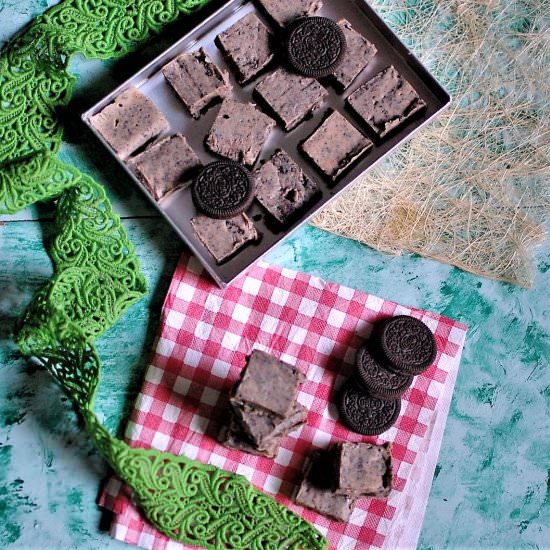 Choco Oreo fudge