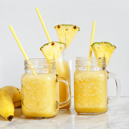 Pineapple orange smoothie