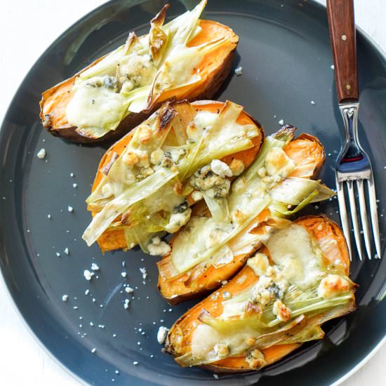 Loaded Sweet Potatoes