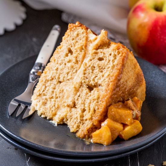 Caramel Apple Layer Cake
