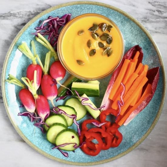 Pumpkin Sage White Bean Hummus