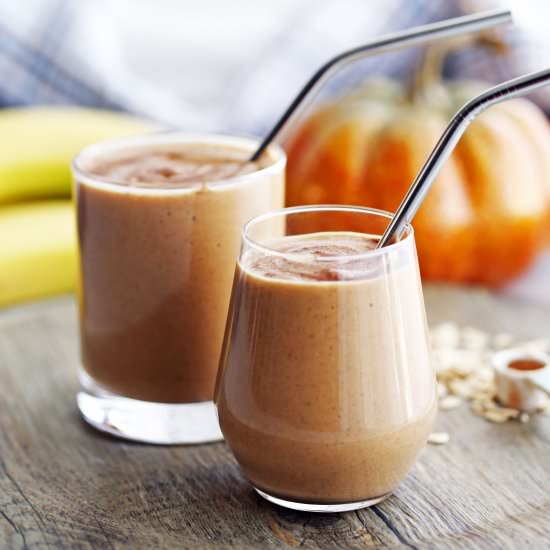 Pumpkin Pie Spice Protein Smoothie