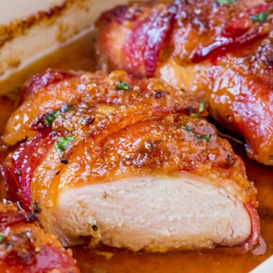 Bacon Brown Sugar Garlic Chicken