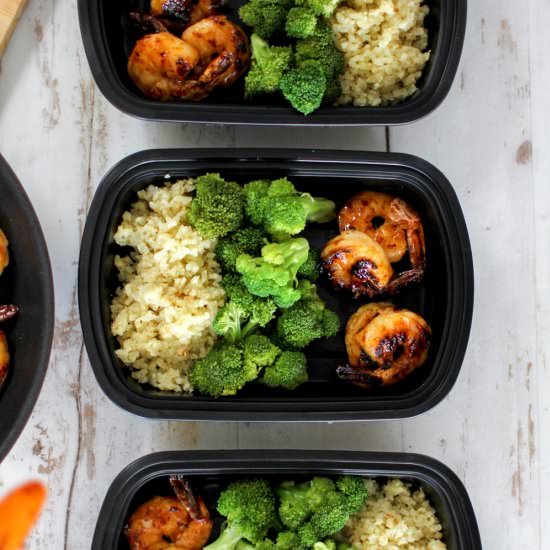 Coconut Sugar & Sriracha Shrimp