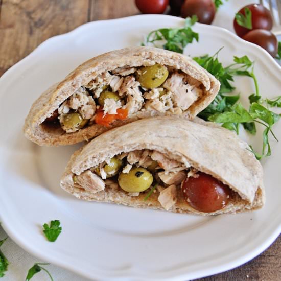15 Minute Homemade Pita Pockets