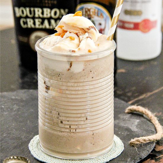 Bourbon Root Beer Float
