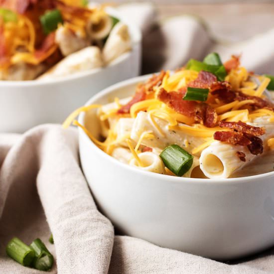 Chicken Bacon Ranch Pasta Salad