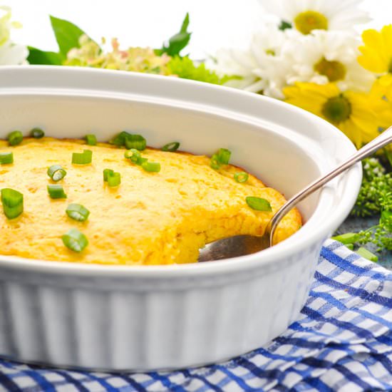 4-Ingredient, 4-Minute Corn Pudding