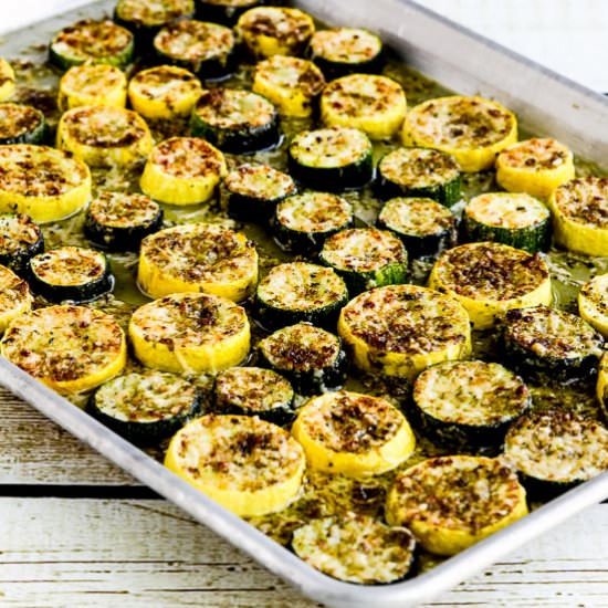 Roasted Summer Squash Pesto