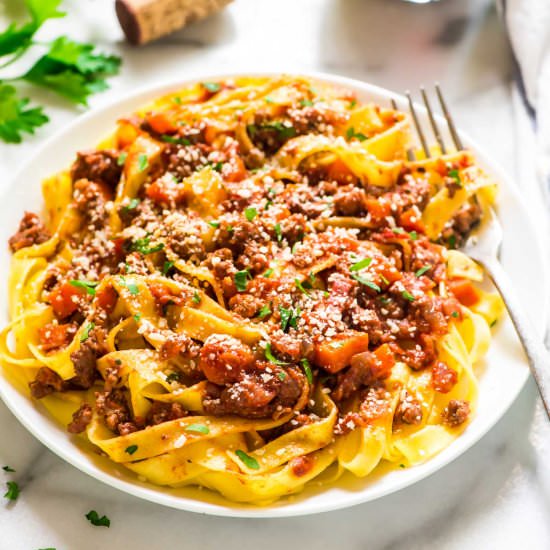 Turkey Bolognese
