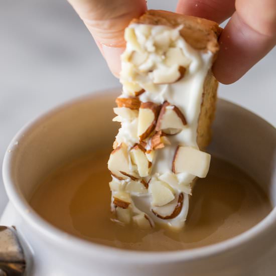 Almond Poppy Seed Biscotti