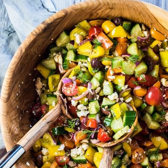 The Best Greek Salad Recipe
