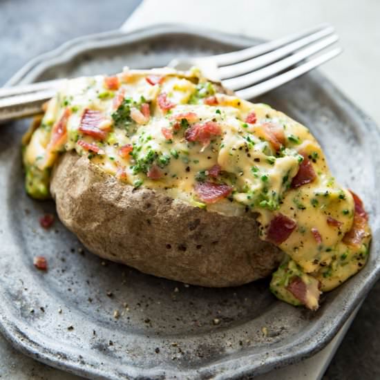 Broccoli Bacon Cheese Sauce
