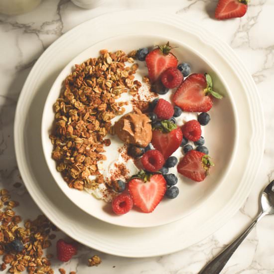 Basic Vanilla & Cinnamon Granola